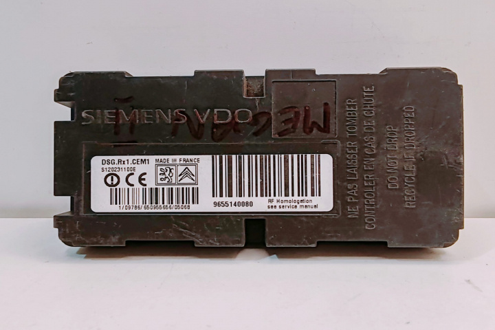 Modul Confort, cod 9655140080 Siemens 9655140080 Renault Megane 2 [2002 - 2006]