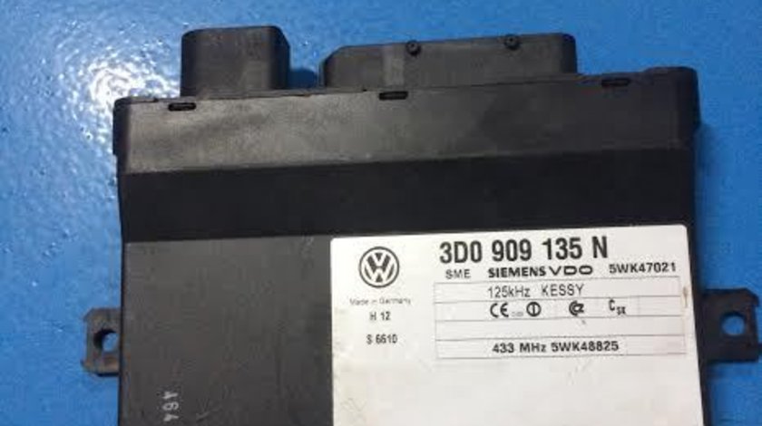Modul confort / ECU Vw Touareg 7LA 7L6 2.5 tdi BPE cod: 3D0909135N 2002-2010