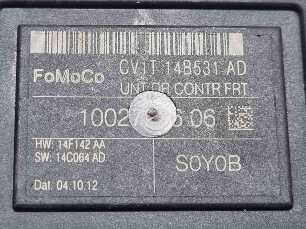 Modul confort Ford Fiesta 6 [Fabr 2008-2019] CV1T-14B531-AD