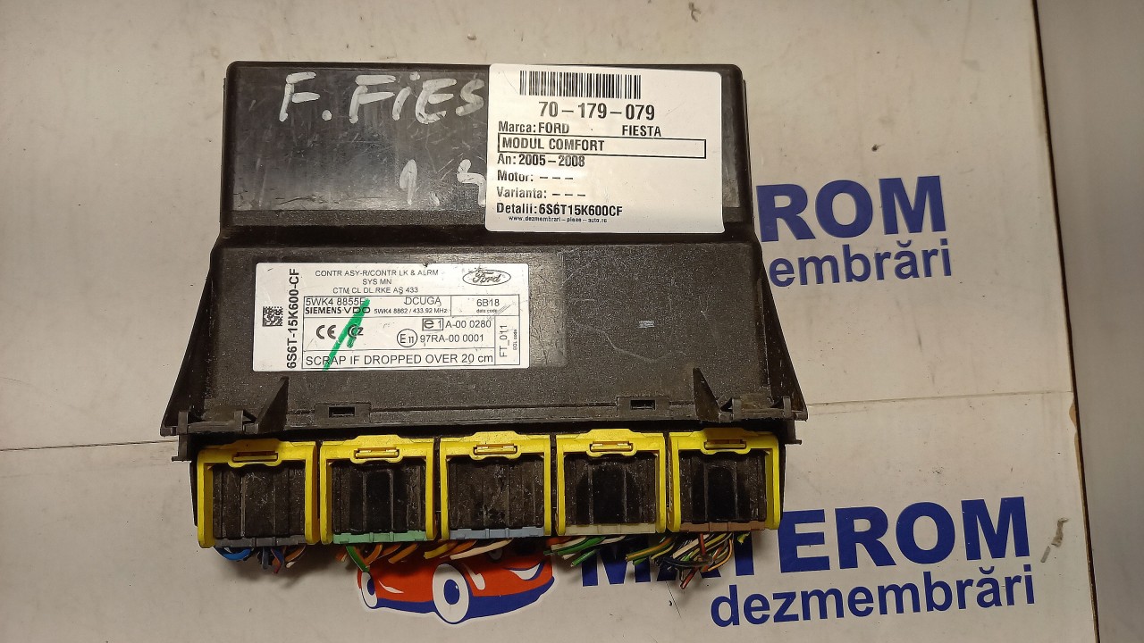 MODUL CONFORT FORD FIESTA FIESTA - - (2005 2008)