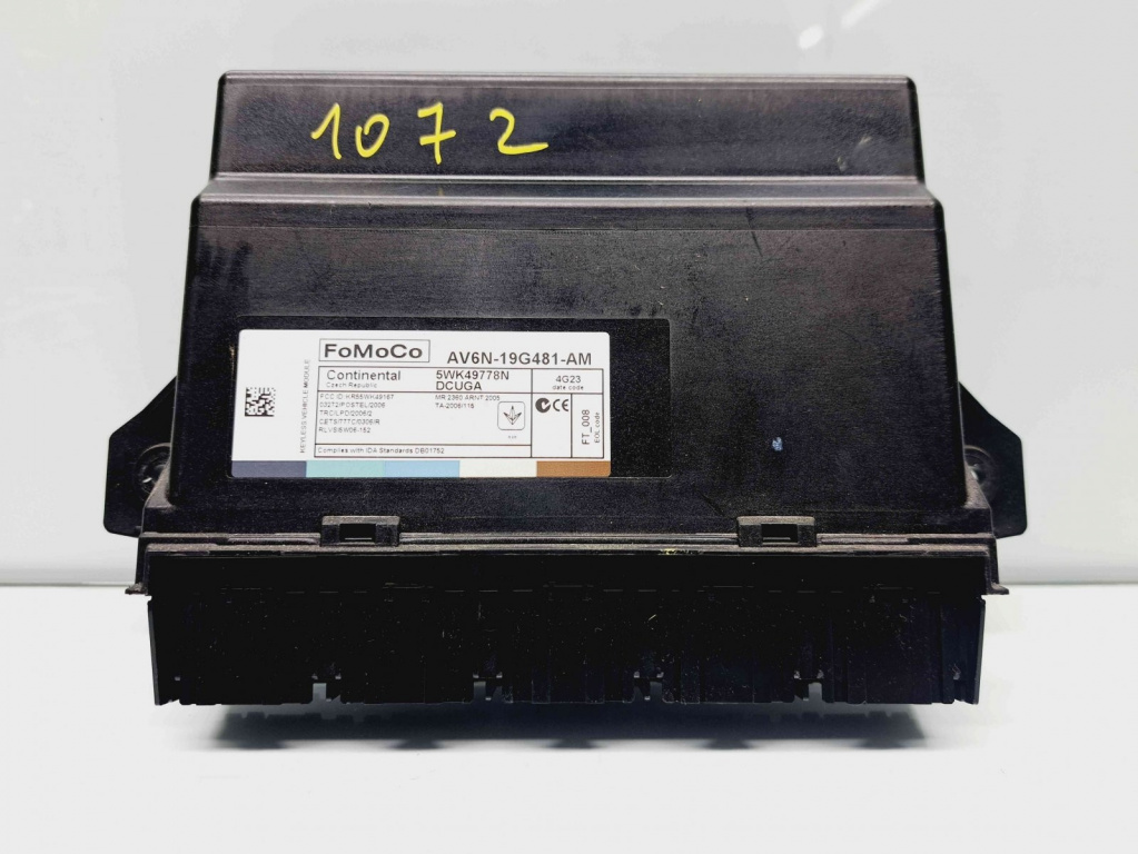 Modul confort Ford Focus 3 [Fabr 2010-2018] AV6N-19G481-AM
