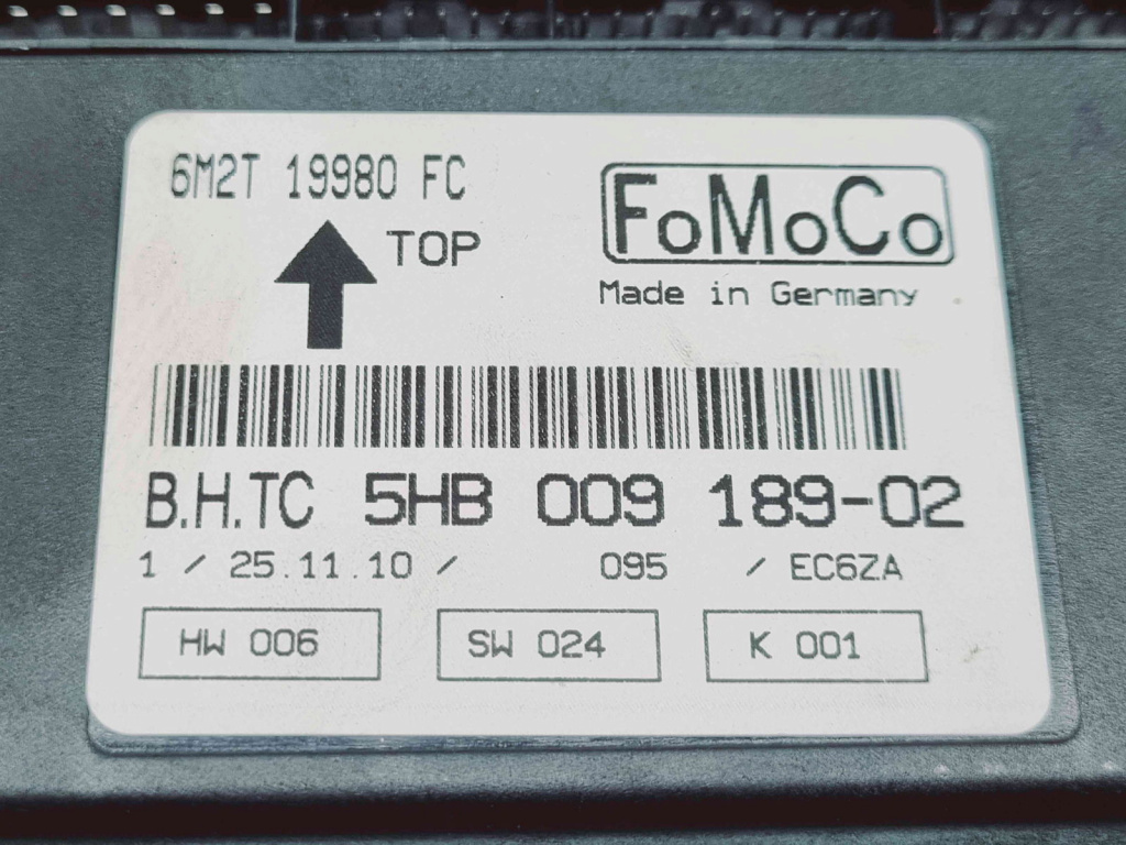 Modul confort Ford Galaxy 2 [Fabr 2006-2015] 6M2T19980FC