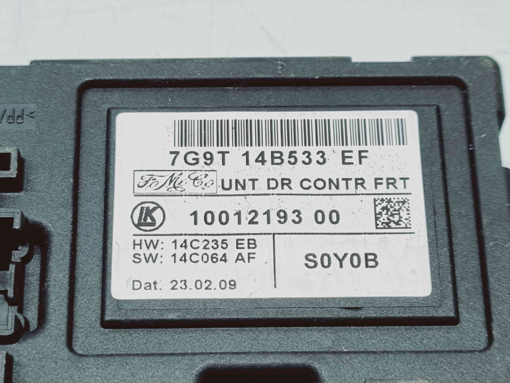 Modul confort Ford Mondeo 4 Turnier [Fabr 2007-2015] 7G9T-14B533-EF