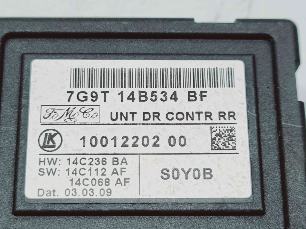 Modul confort Ford Mondeo 4 Turnier [Fabr 2007-2015] 7G9T-14B534-BF