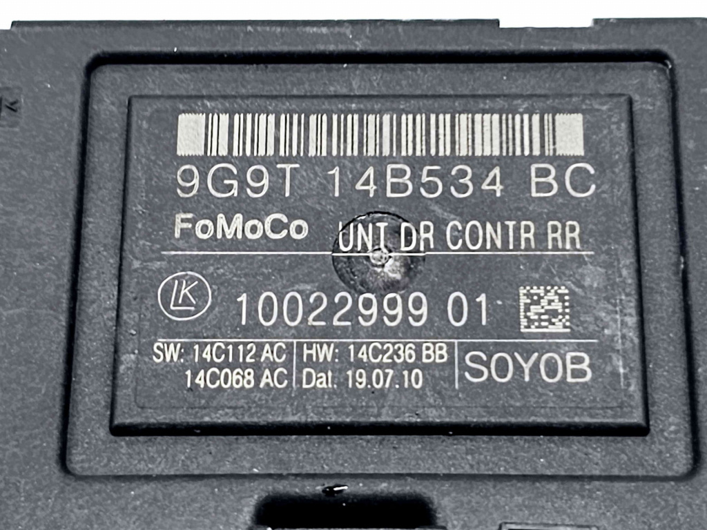 Modul confort Ford S-Max 1 [Fabr 2006-2014] 9G9T-14B534-BC