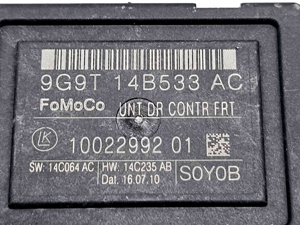 Modul confort Ford S-Max 1 [Fabr 2006-2014] 9G9T-14B533-AC