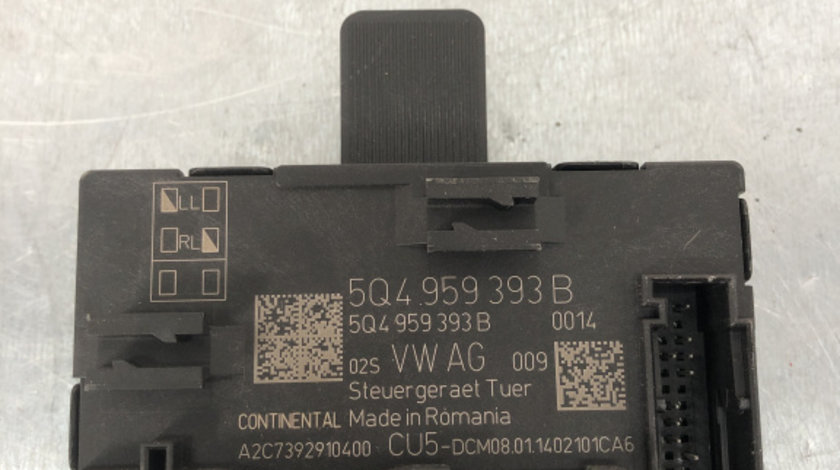 Modul confort geam stanga Skoda Octavia 3 Combi 1.6 TDI DSG 7 Automat, 105cp sedan 2014 (5Q4959393B)
