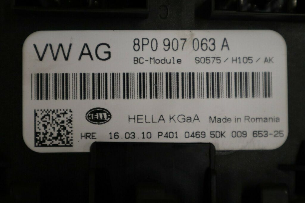 Modul CONFORT HELLA AUDI A3 8P0 907 063 A / 8P0907063A / 5DK 009 653 25 / 5DK009653258P0 907 063 A / 8P0907063A / 5DK 009 653 25 / 5DK00965325