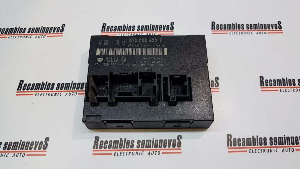 Modul CONFORT HELLA AUDI A3 8P0 959 433 B / 8P0959433B / 5DK 008 583-45 / 5DK 008 583 45 / 5DK008583458P0 959 433 B / 8P0959433B / 5DK 008 583-45 / 5DK 008 583 45 / 5DK00858345