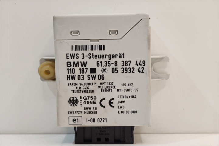 Modul Confort Imobilizator 61358387449 BMW Seria 3 E46 [1997 - 2003]
