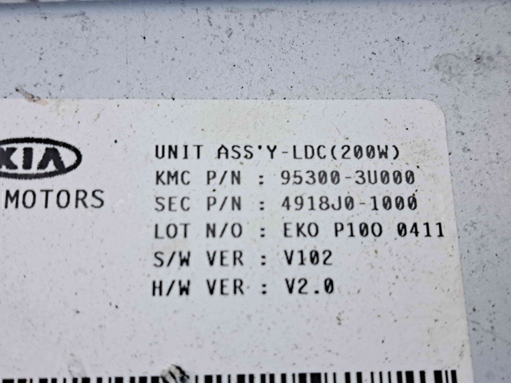Modul confort Kia Sportage III [Fabr 2010-2016] 95300-3U000
