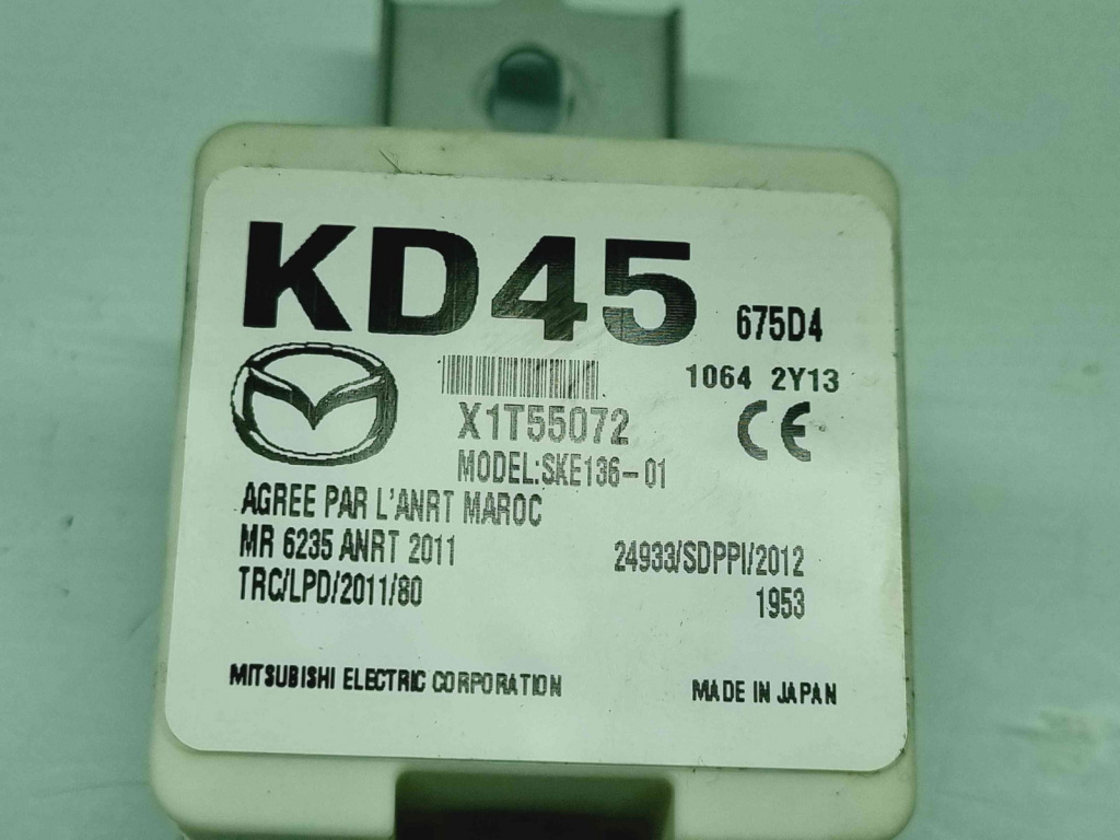 Modul confort MAZDA 6 (GJ1) [Fabr 2014-2021] KD45-675D4