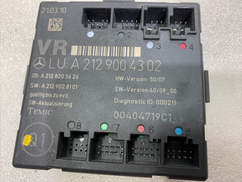 Modul CONFORT MERCEDES-BENZ W212, A2129004306, A2128203626 A2129028101,