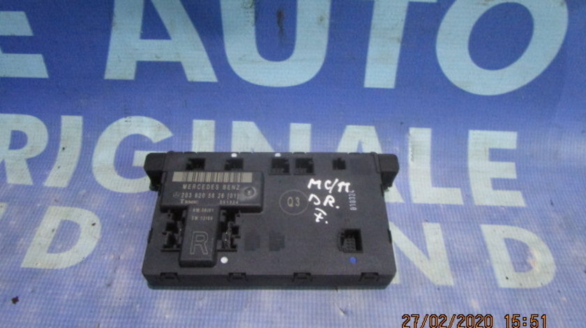 Modul confort Mercedes C200 W203; 2038205626 // 2038201585 (fata)
