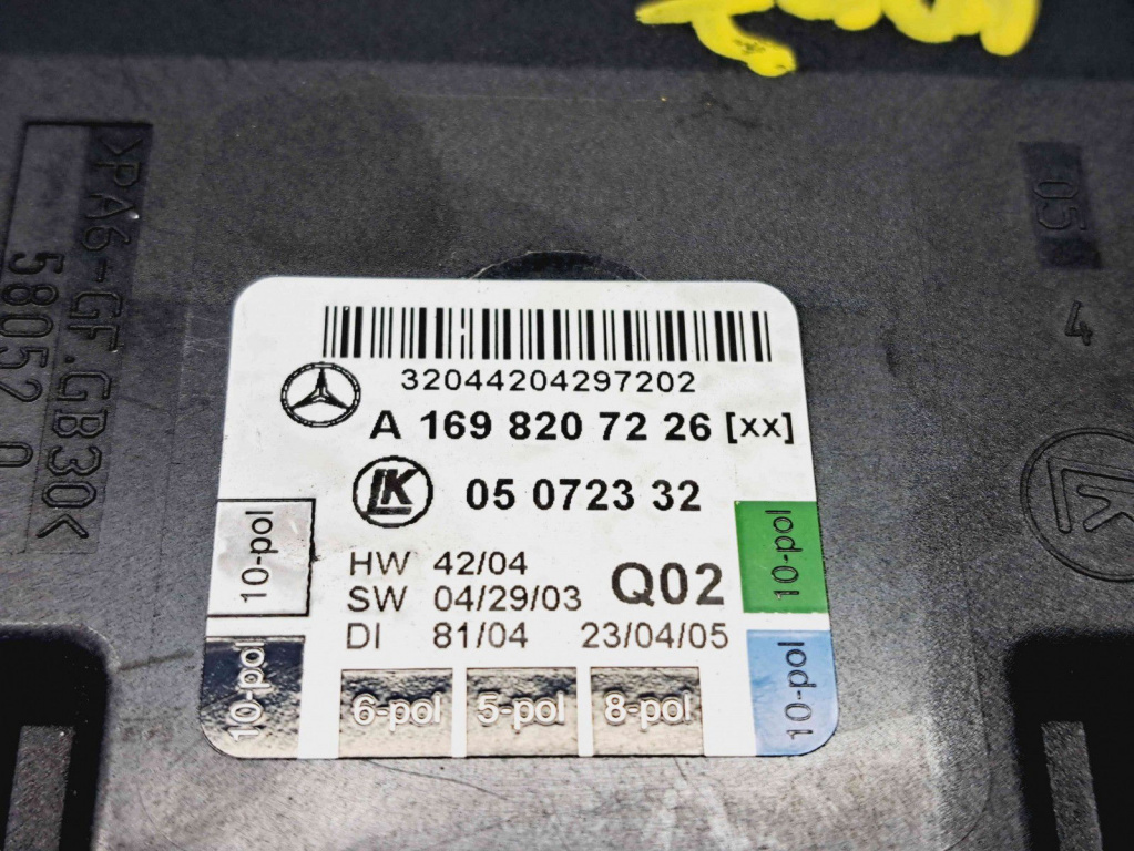 Modul confort Mercedes Clasa A (W169) [Fabr 2004-2012] A1698207226