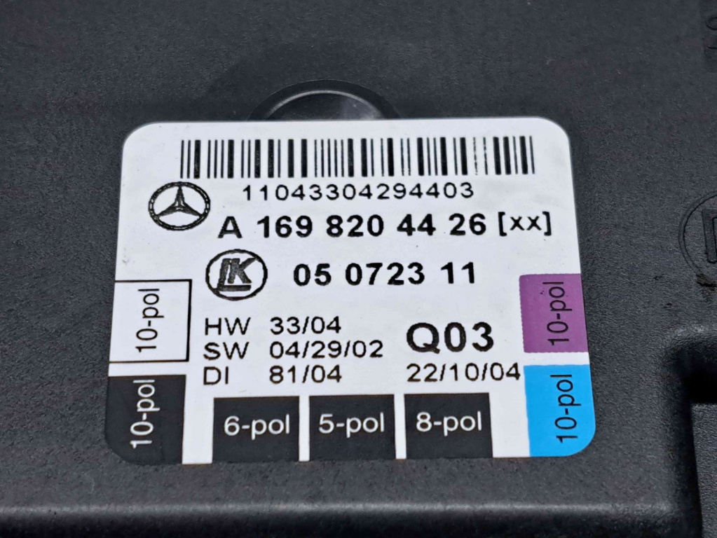 Modul confort Mercedes Clasa A (W169) [Fabr 2004-2012] A1698204326