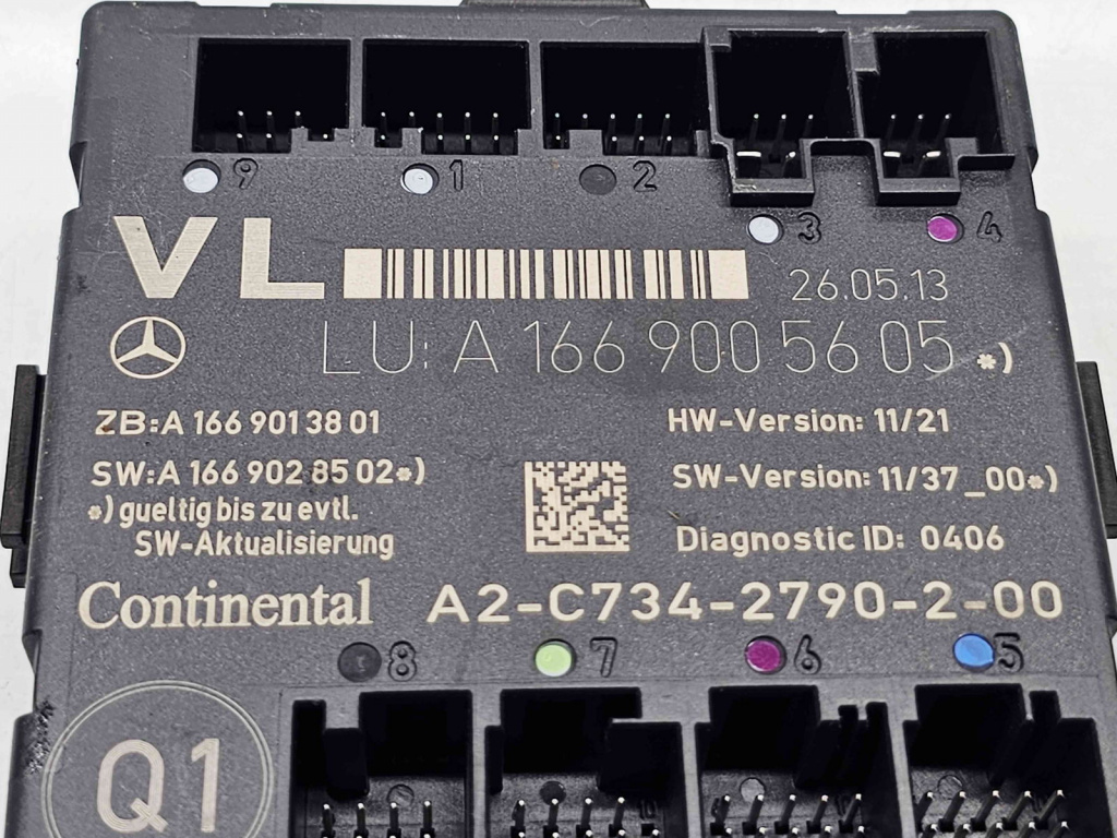 Modul confort Mercedes Clasa A (W176) [Fabr 2012-2018] A1669005605