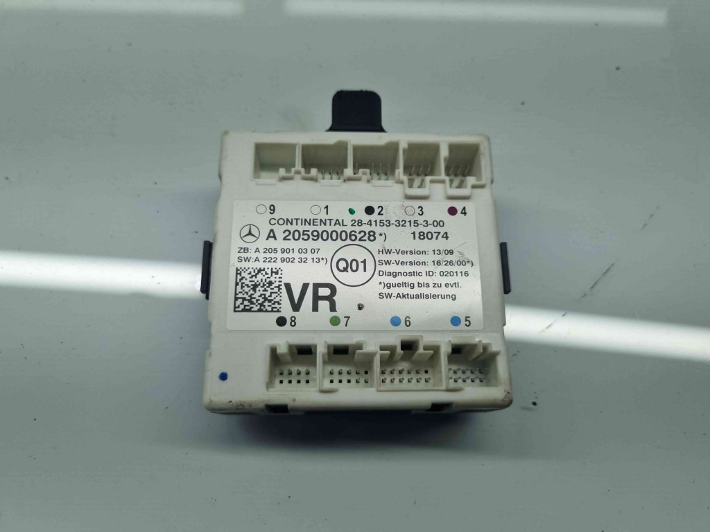 Modul confort Mercedes Clasa C Combi (S205) [Fabr 2015-prezent] A2059000628