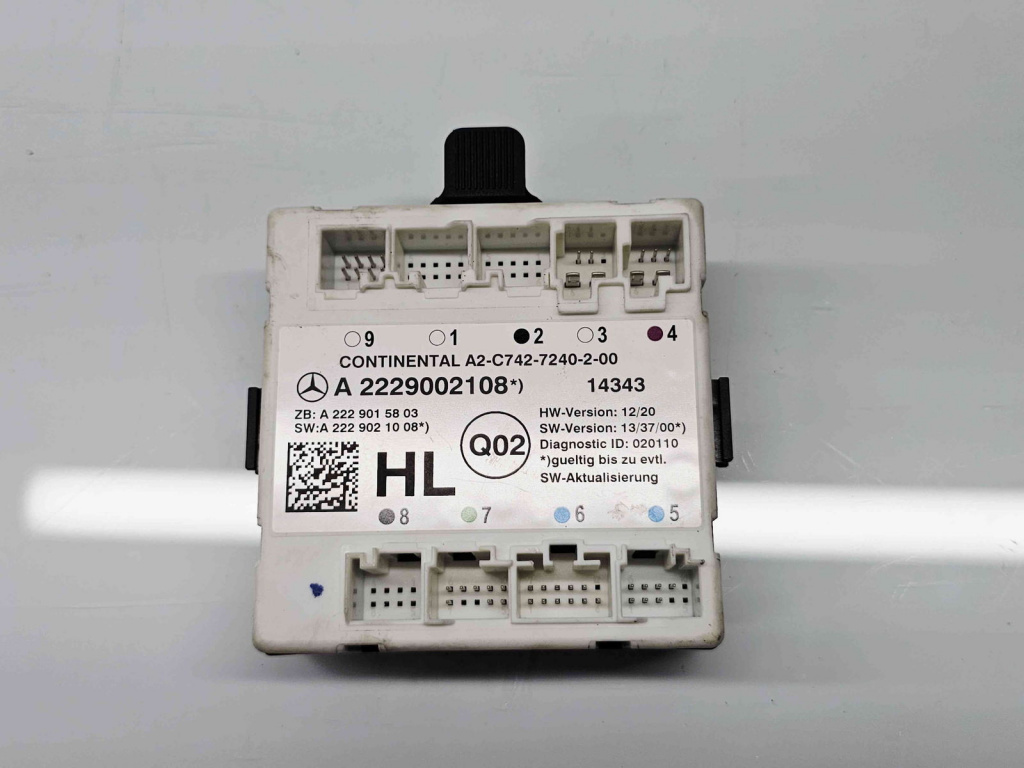 Modul confort Mercedes Clasa C Combi (S205) [Fabr 2015-prezent] A2229002108