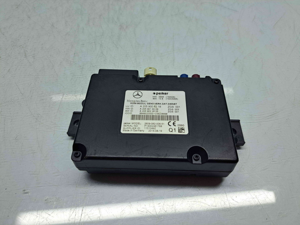 Modul confort Mercedes Clasa C Combi (S205) [Fabr 2015-prezent] A2059008218