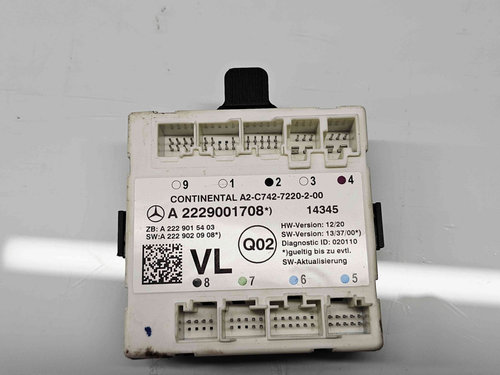 Modul confort Mercedes Clasa C Combi (S205) [Fabr 2015-prezent] A2229001708