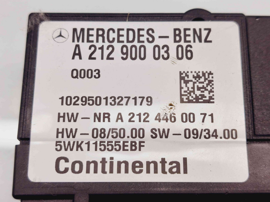 Modul confort Mercedes Clasa C (W204) [Fabr 2007-2014] A2129000306