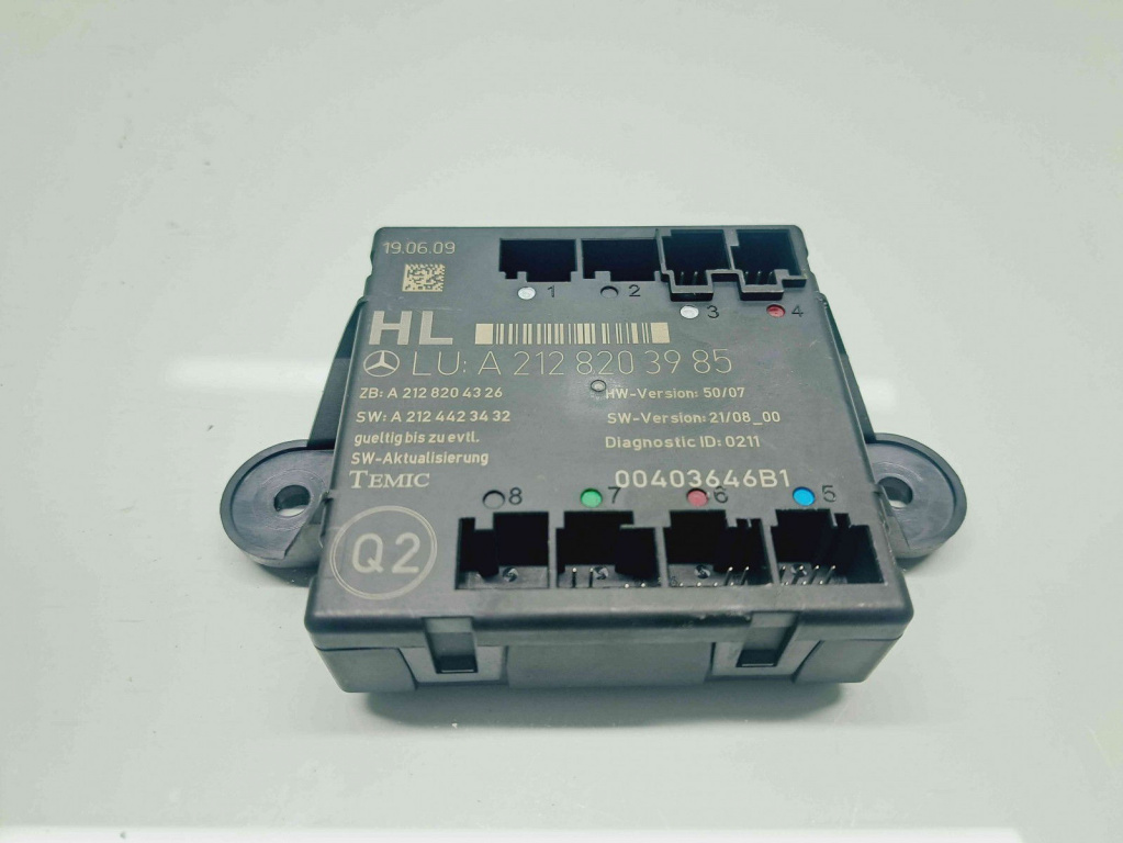Modul confort Mercedes Clasa C (W204) [Fabr 2007-2014] A2128203985