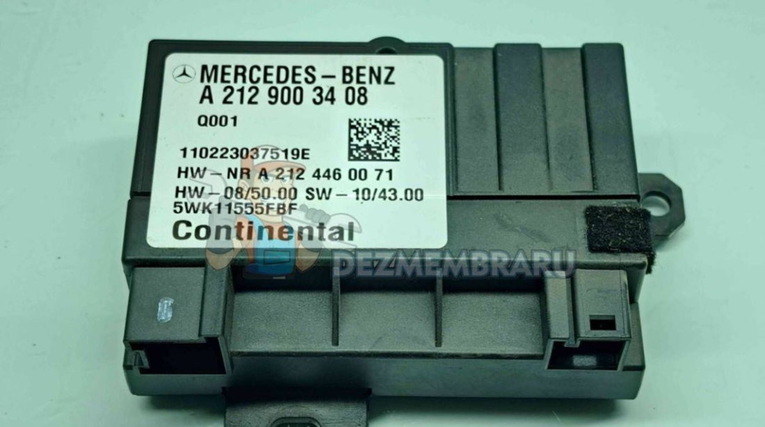 Modul confort Mercedes Clasa C (W204) [Fabr 2007-2014] A2129003408