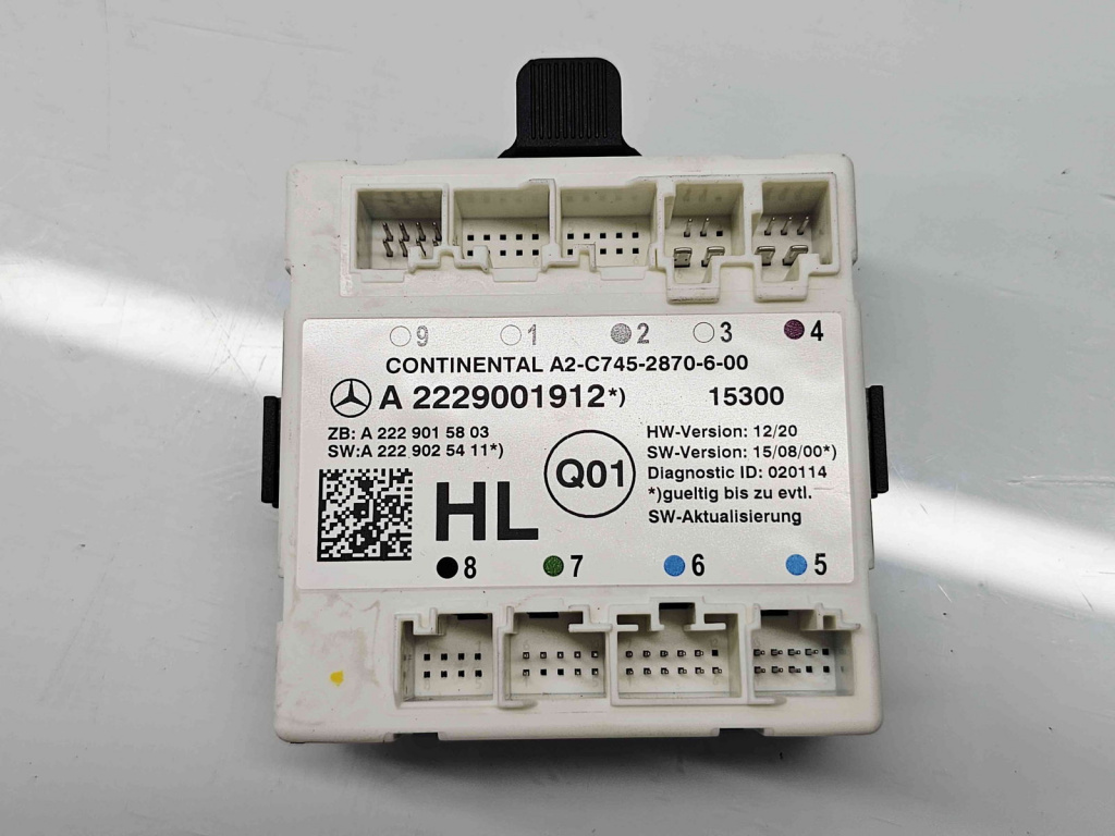 Modul confort Mercedes Clasa C (W205) [Fabr 2014-prezent] A2229001912