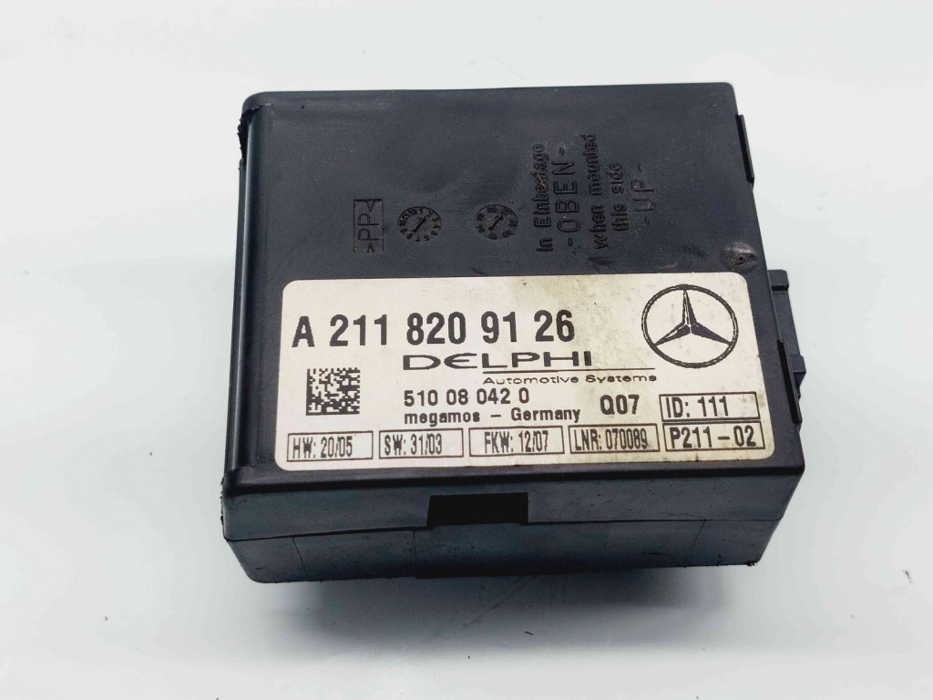 Modul confort Mercedes Clasa CLK (C209) [Fabr 2002-2009] A2118209126