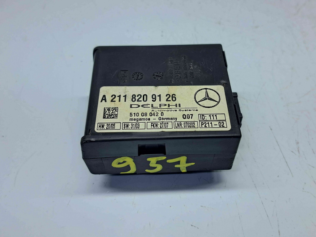 Modul confort Mercedes Clasa CLK (C209) [Fabr 2002-2009] A2118209126