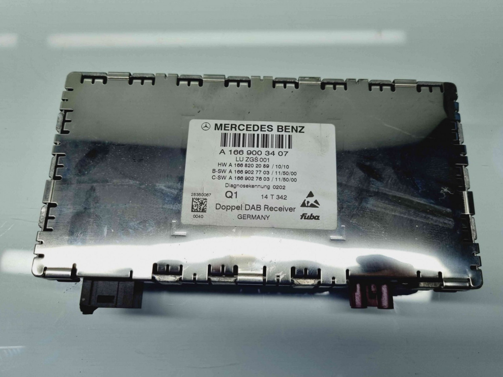 Modul confort Mercedes Clasa E Coupe (C207) [Fabr 2009-2016] A1669003407