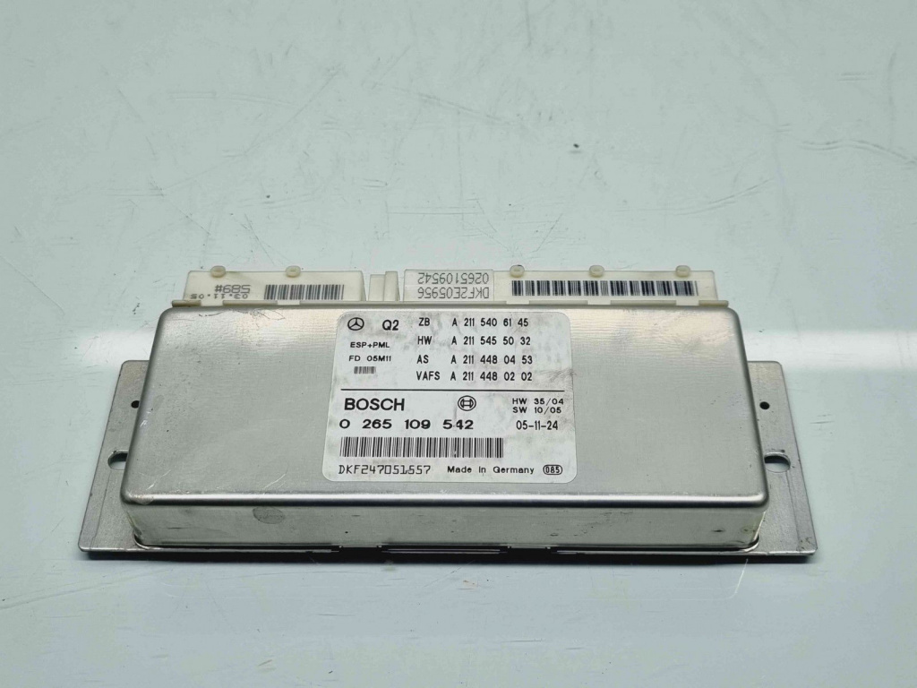 Modul confort Mercedes Clasa E (W211) [Fabr 2002-2009] A2115406145 0265109542