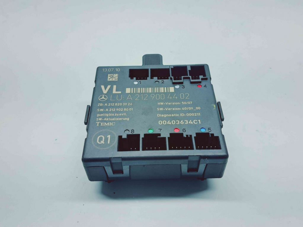 Modul confort Mercedes Clasa E (W212) [Fabr 2009-2016] A2129004402
