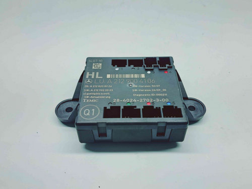 Modul confort Mercedes Clasa E (W212) [Fabr 2009-2016] A2129004106
