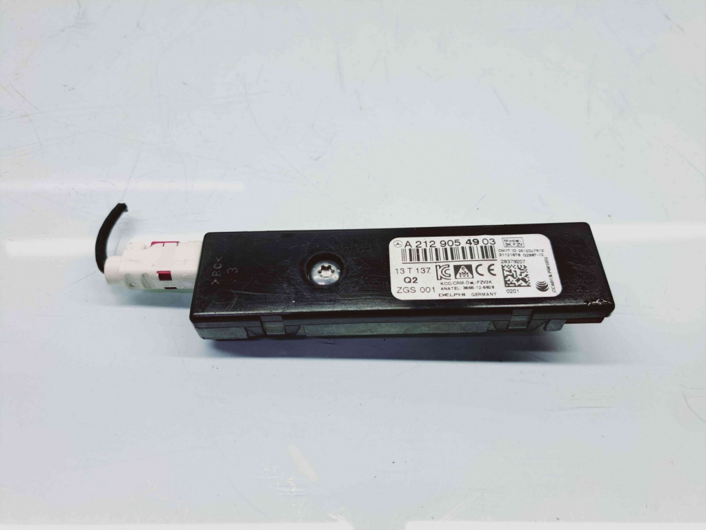 Modul confort Mercedes Clasa E (W212) Facelift AMG [Fabr 2009-2016] A2129054903
