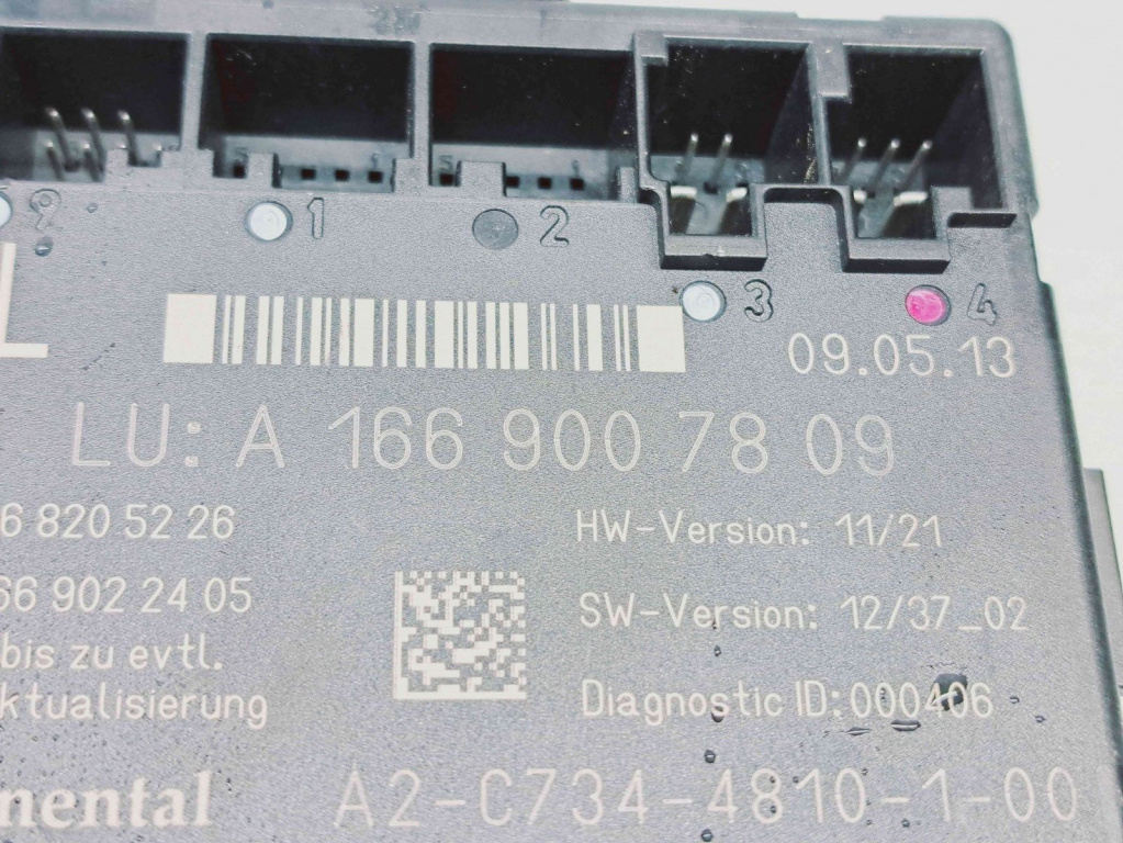 Modul confort Mercedes Clasa ML (W166) [Fabr 2011-2022] A1669007809