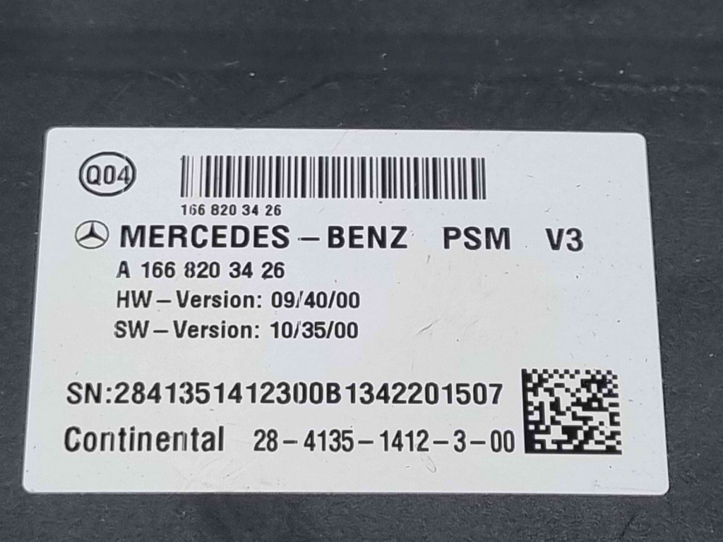 Modul confort Mercedes Clasa ML (W166) [Fabr 2011-2022] A1668203426