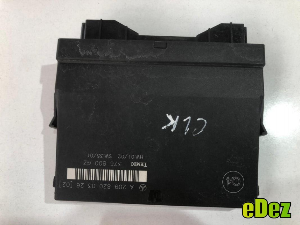 Modul confort Mercedes CLK (2002-2009) [C209] a2098200326