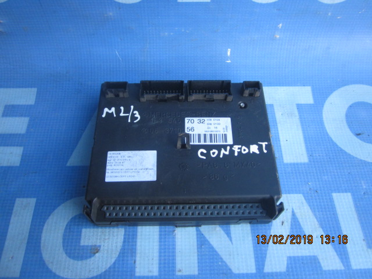 Modul confort Mercedes M400 W163; 1635457032