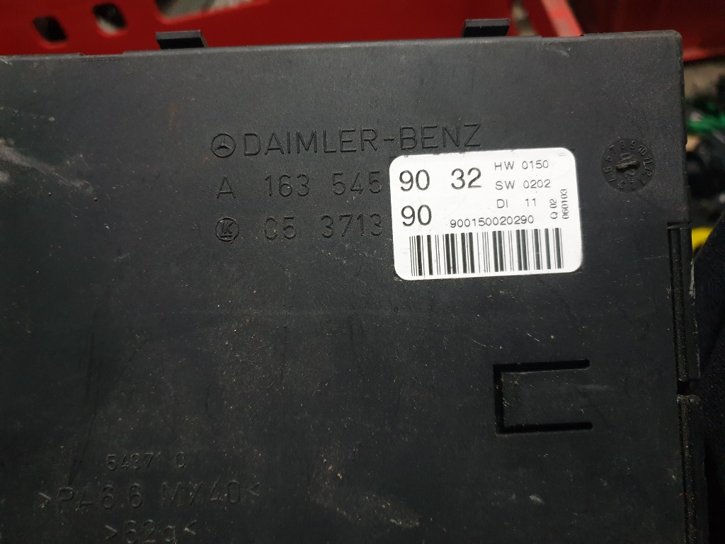 Modul Confort Mercedes ML W163 cod: 1635459032