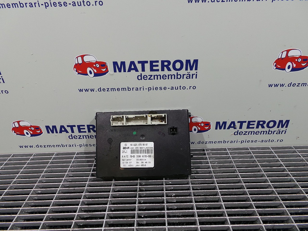 MODUL CONFORT MERCEDES S-CLASS - - (2006 2009)