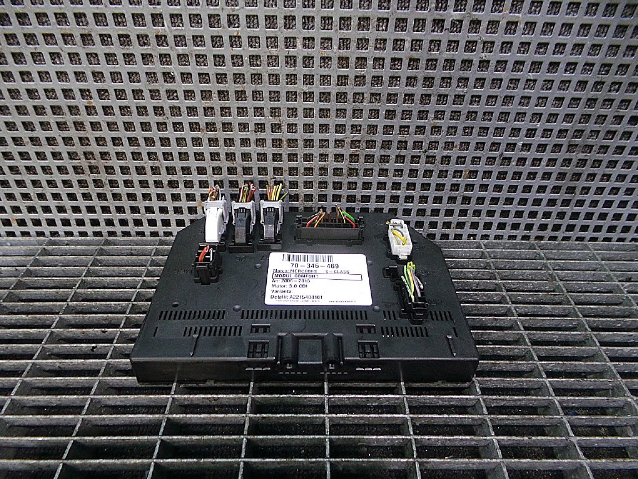 MODUL CONFORT MERCEDES S-CLASS 3.0 CDI - (2006 2013)