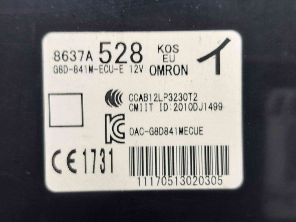 Modul confort MITSUBISHI ASX (GA) [Fabr 2010-2020] 8637A528