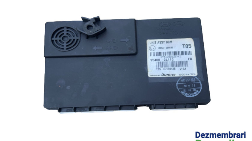 Modul confort Modul BCM Cod: 95400-2L110 Hyundai i30 FD [2007 - 2010] Hatchback 1.6 CRDi MT (116 hp) Cod motor D4FB