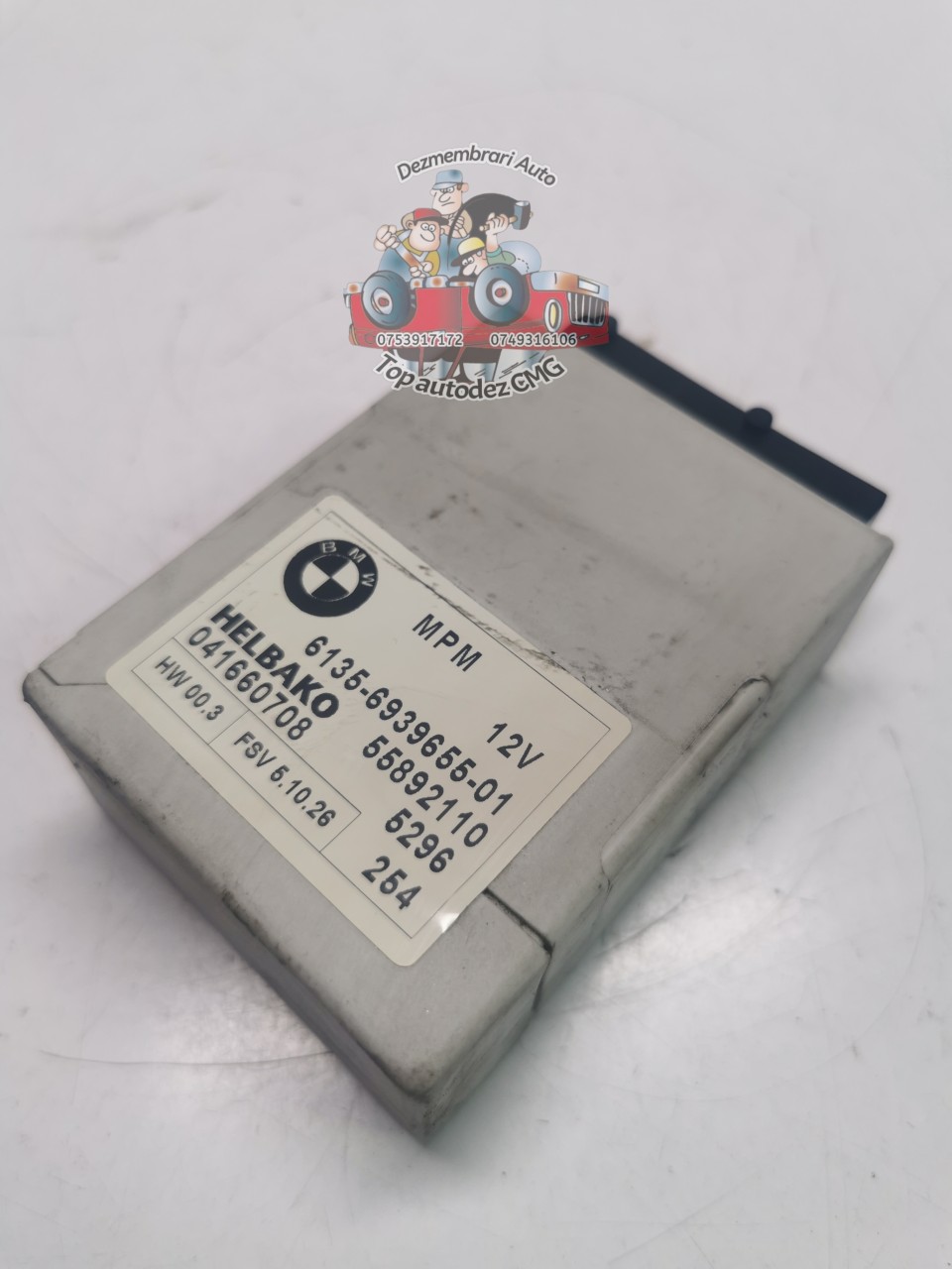 Modul confort MPM BMW seria 5 E60 E61 6939655 calculator