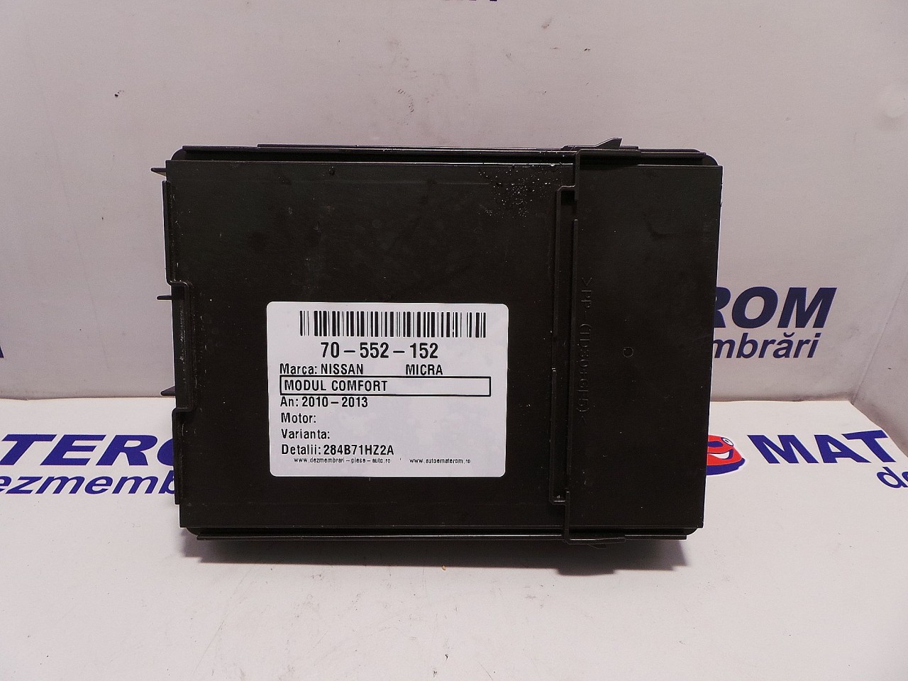 MODUL CONFORT NISSAN MICRA MICRA - - (2010 2013)