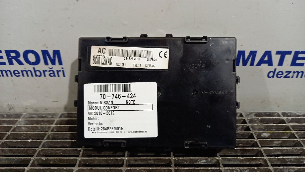 MODUL CONFORT NISSAN NOTE NOTE - - (2010 2012)