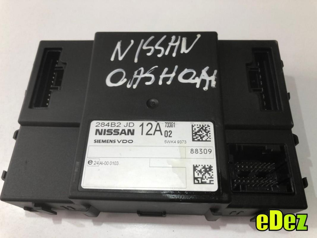 Modul confort Nissan Qashqai (2007-2010) [J10] 284b2jd12a