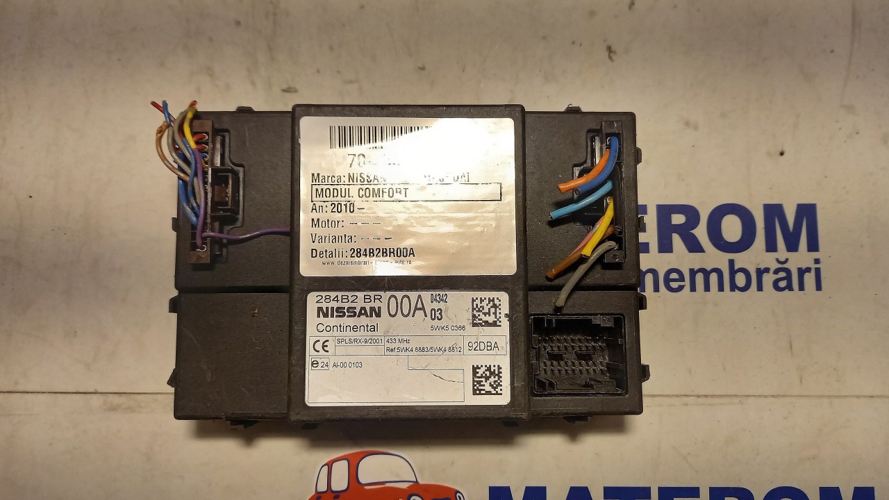 MODUL CONFORT NISSAN QASHQAI - - (2010 2014)